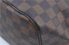 Authentic Louis Vuitton Damier Neverfull MM Shoulder Tote Bag N51105 LV J8507