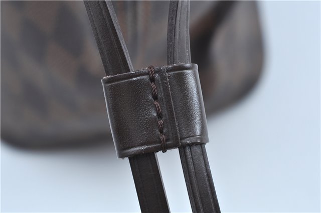 Authentic Louis Vuitton Damier Neverfull MM Shoulder Tote Bag N51105 LV J8507
