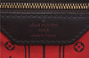 Authentic Louis Vuitton Damier Neverfull MM Shoulder Tote Bag N51105 LV J8507