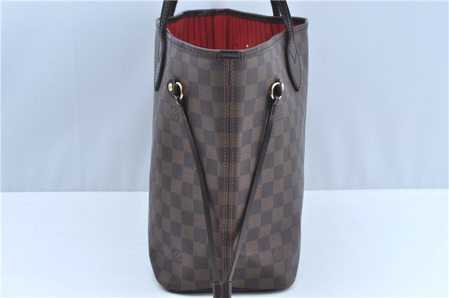 Authentic Louis Vuitton Damier Neverfull MM Shoulder Tote Bag N51105 LV J8804
