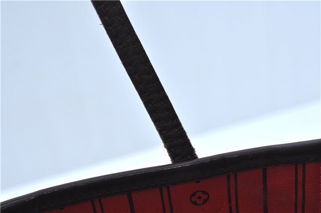 Authentic Louis Vuitton Damier Neverfull MM Shoulder Tote Bag N51105 LV J8804