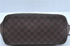 Authentic Louis Vuitton Damier Neverfull MM Shoulder Tote Bag N51105 LV J8804