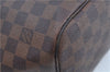 Authentic Louis Vuitton Damier Neverfull MM Shoulder Tote Bag N51105 LV J8804