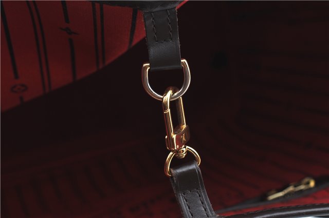 Authentic Louis Vuitton Damier Neverfull MM Shoulder Tote Bag N51105 LV J8804