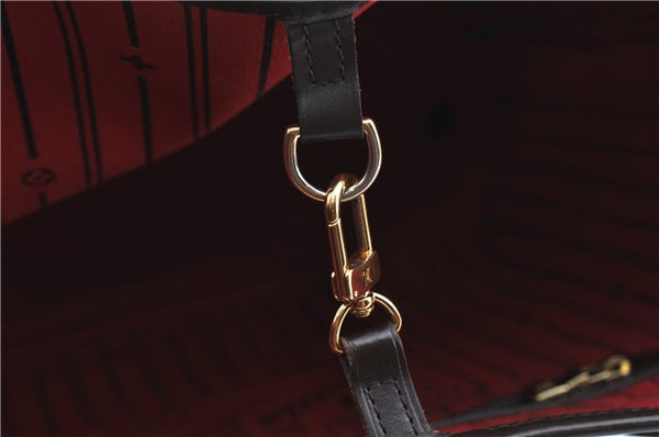 Authentic Louis Vuitton Damier Neverfull MM Shoulder Tote Bag N51105 LV J8804