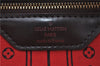 Authentic Louis Vuitton Damier Neverfull MM Shoulder Tote Bag N51105 LV J8804