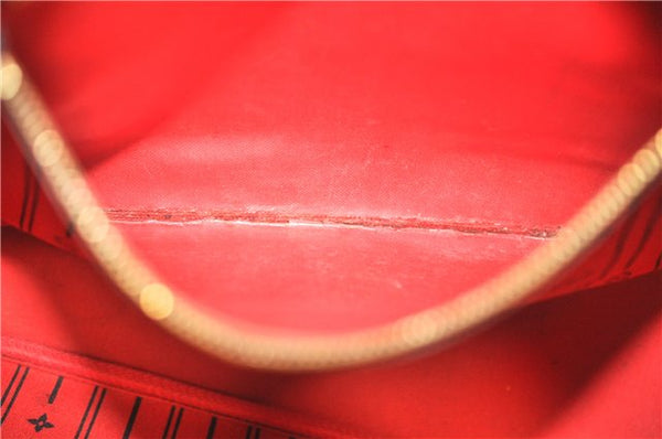 Authentic Louis Vuitton Damier Neverfull MM Shoulder Tote Bag N51105 LV J8804