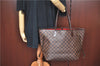 Authentic Louis Vuitton Damier Neverfull MM Shoulder Tote Bag N51105 LV J8804