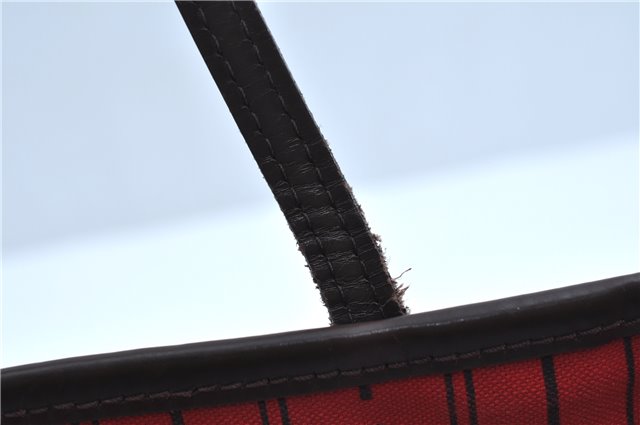 Authentic Louis Vuitton Damier Neverfull MM Shoulder Tote Bag N51105 LV J9681