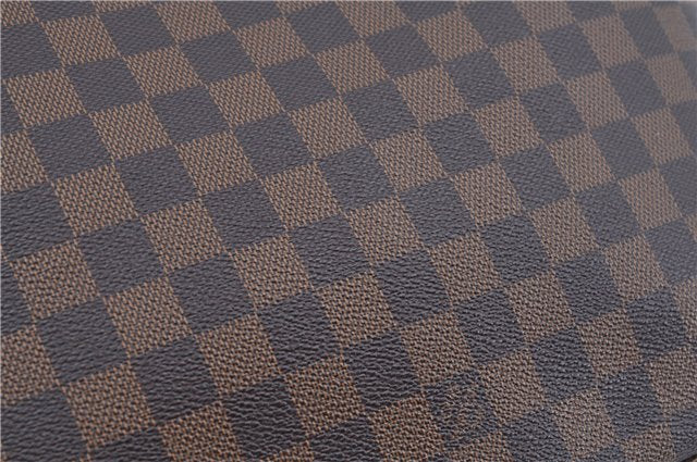 Authentic Louis Vuitton Damier Neverfull MM Shoulder Tote Bag N51105 LV J9681