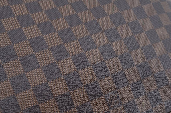 Authentic Louis Vuitton Damier Neverfull MM Shoulder Tote Bag N51105 LV J9681