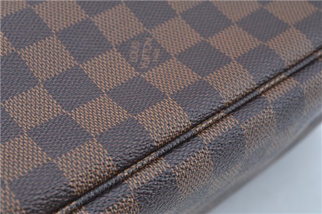 Authentic Louis Vuitton Damier Neverfull MM Shoulder Tote Bag N51105 LV J9681