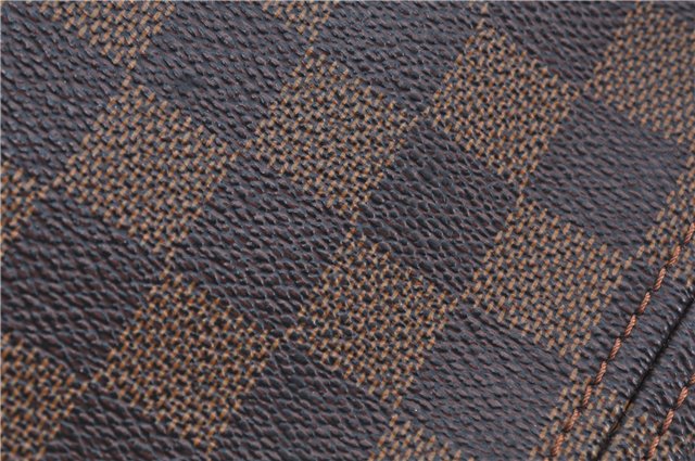 Authentic Louis Vuitton Damier Neverfull MM Shoulder Tote Bag N51105 LV J9681