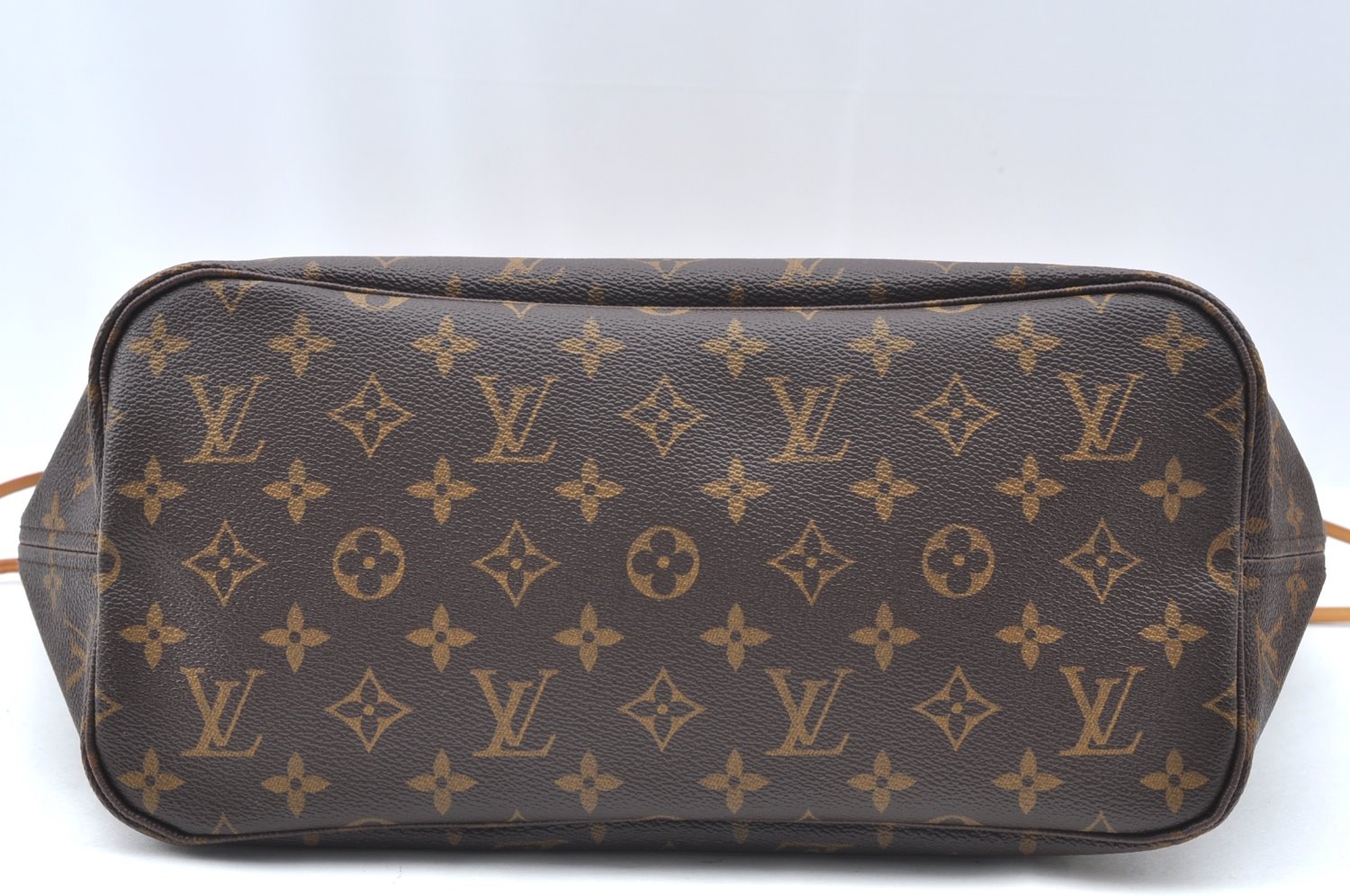 Authentic Louis Vuitton Monogram Neverfull MM Shoulder Tote Bag M40156 LV K4141