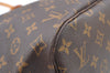 Authentic Louis Vuitton Monogram Neverfull MM Shoulder Tote Bag M40156 LV K4141