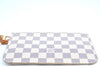 Authentic Louis Vuitton Damier Azur Neverfull Pouch Purse Clutch LV K4385