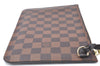 Authentic Louis Vuitton Damier Neverfull Pouch Purse Clutch Bag LV K4386