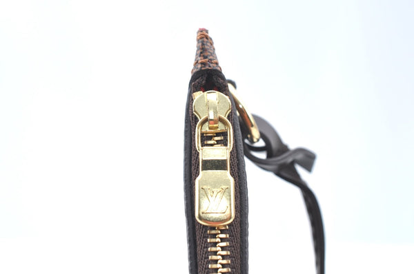 Authentic Louis Vuitton Damier Neverfull Pouch Purse Clutch Bag LV K4386