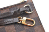 Authentic Louis Vuitton Damier Neverfull Pouch Purse Clutch Bag LV K4386