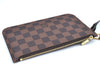 Authentic Louis Vuitton Damier Neverfull Pouch Purse Clutch Bag LV K4389