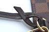 Authentic Louis Vuitton Damier Neverfull Pouch Purse Clutch Bag LV K4390
