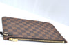 Authentic Louis Vuitton Damier Neverfull Pouch Purse Clutch Bag LV K4391
