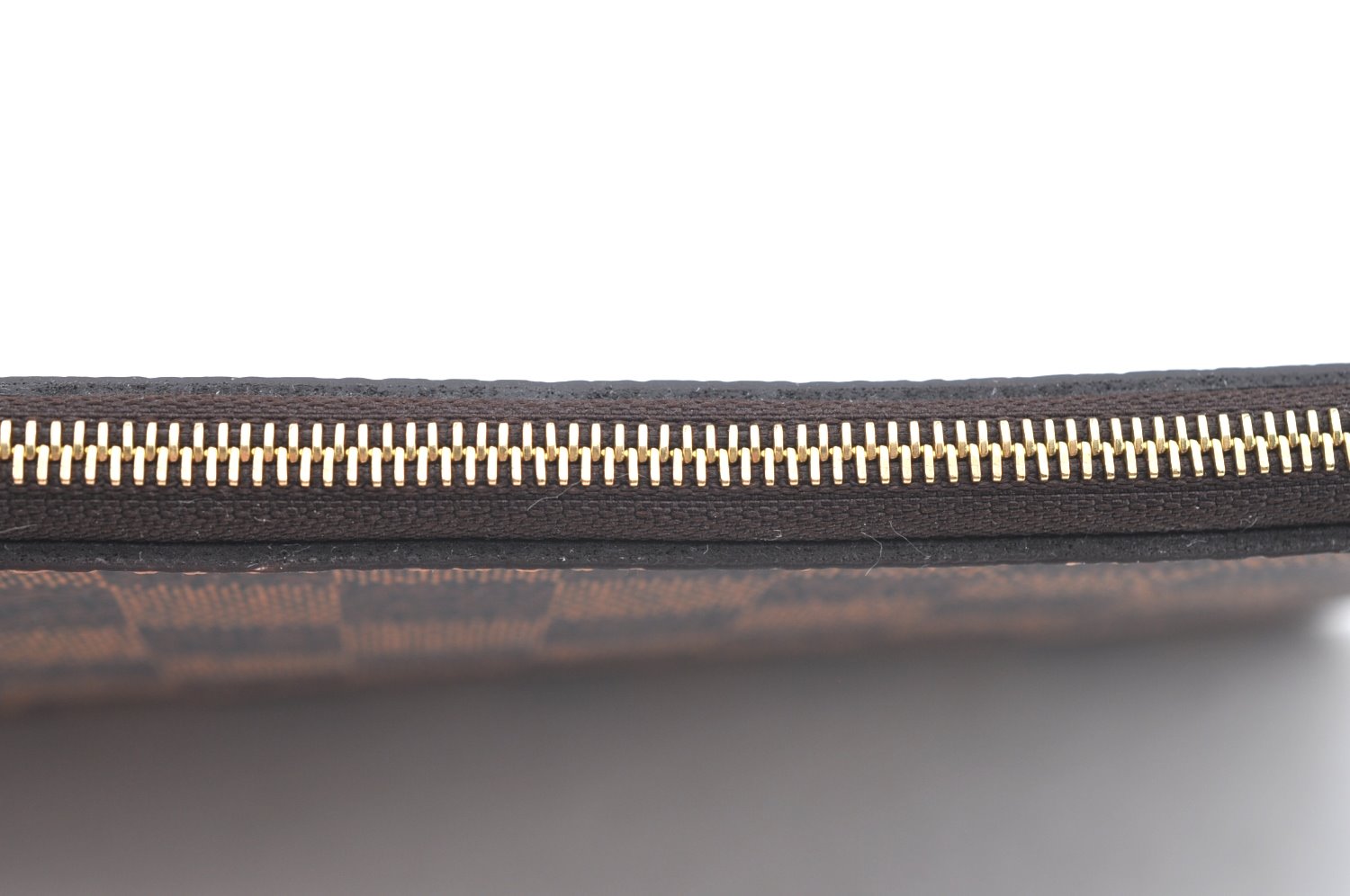 Authentic Louis Vuitton Damier Neverfull Pouch Purse Clutch Bag LV K4391