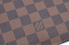Authentic Louis Vuitton Damier Neverfull Pouch Purse Clutch Bag LV K4393