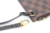 Authentic Louis Vuitton Damier Neverfull Pouch Purse Clutch Bag LV K4395