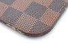 Authentic Louis Vuitton Damier Neverfull Pouch Purse Clutch Bag LV K4395