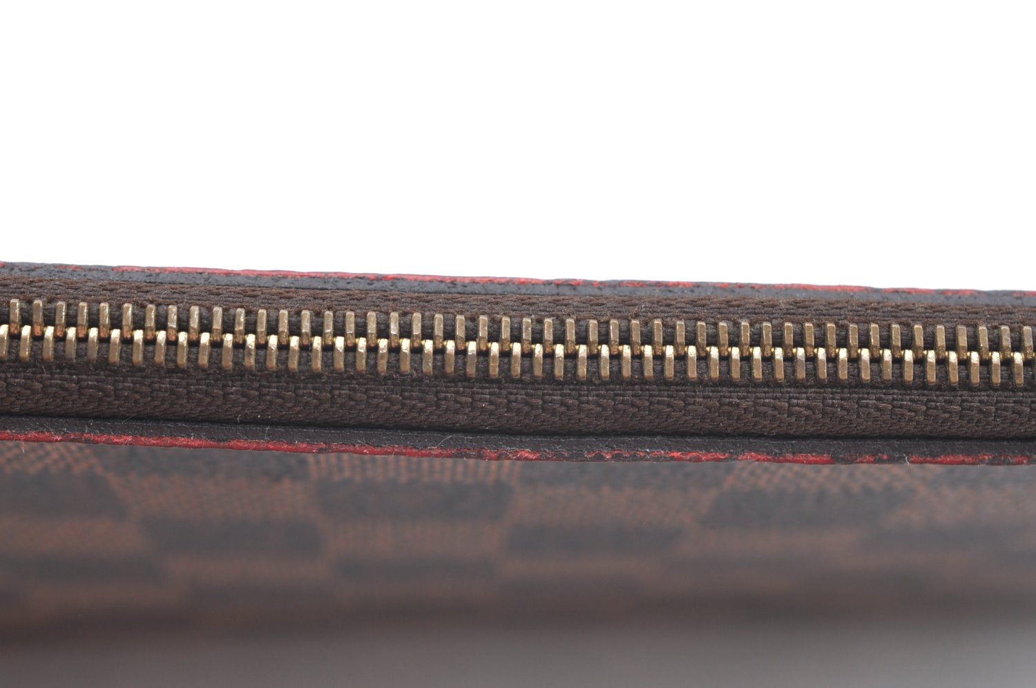 Authentic Louis Vuitton Damier Neverfull Pouch Purse Clutch Bag LV K4395