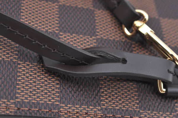 Authentic Louis Vuitton Damier Neverfull Pouch Purse Clutch Bag LV K4396