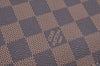 Authentic Louis Vuitton Damier Neverfull Pouch Purse Clutch Bag LV K4396