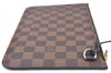 Authentic Louis Vuitton Damier Neverfull Pouch Purse Clutch Bag LV K4398