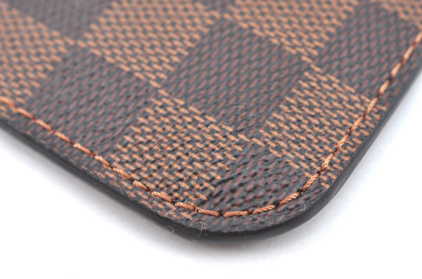 Authentic Louis Vuitton Damier Neverfull Pouch Purse Clutch Bag LV K4398
