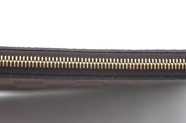 Authentic Louis Vuitton Damier Neverfull Pouch Purse Clutch Bag LV K4398