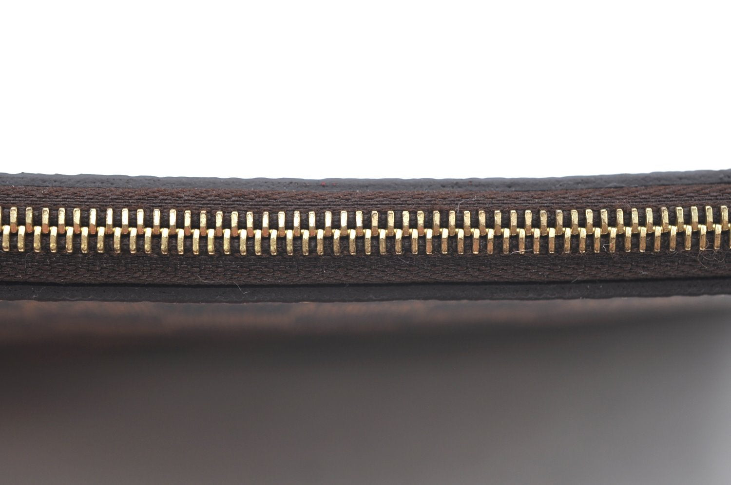 Authentic Louis Vuitton Damier Neverfull Pouch Purse Clutch Bag LV K4401