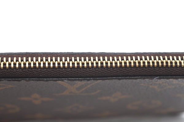 Authentic Louis Vuitton Monogram Neverfull Pouch Purse Clutch Bag Pink LV K4402