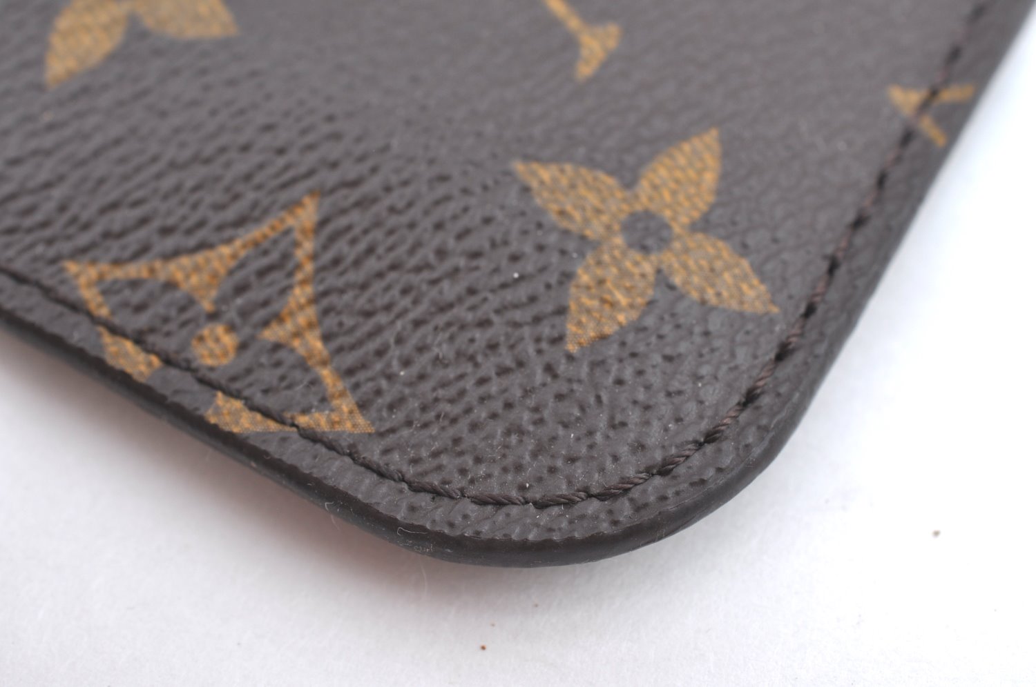 Authentic Louis Vuitton Monogram Neverfull Pouch Purse Clutch Bag Pink LV K4405