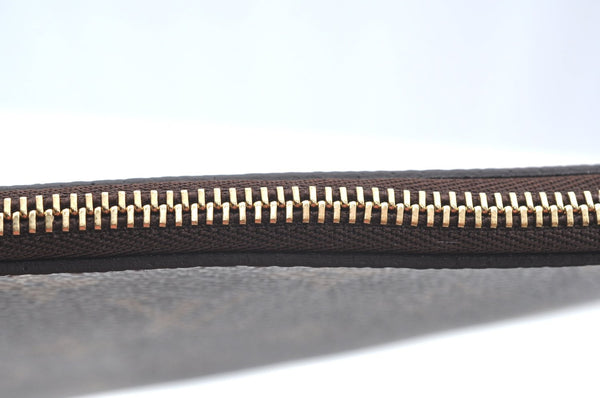 Authentic Louis Vuitton Monogram Neverfull Pouch Purse Clutch Bag LV K4411