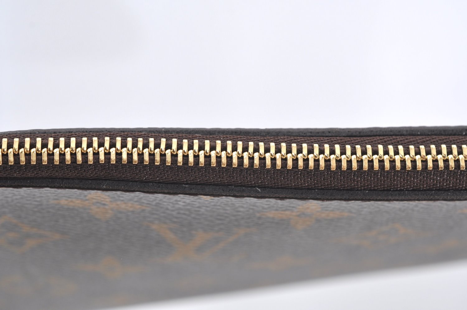 Authentic Louis Vuitton Monogram Neverfull Pouch Purse Clutch Bag LV K4419