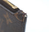 Authentic Louis Vuitton Monogram Neverfull Pouch Purse Clutch Bag LV K4421