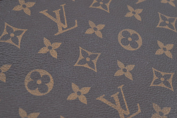 Authentic Louis Vuitton Monogram Neverfull Pouch Purse Clutch Bag LV K4421