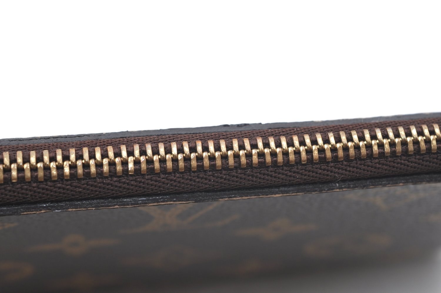 Authentic Louis Vuitton Monogram Neverfull Pouch Purse Clutch Bag LV K4424