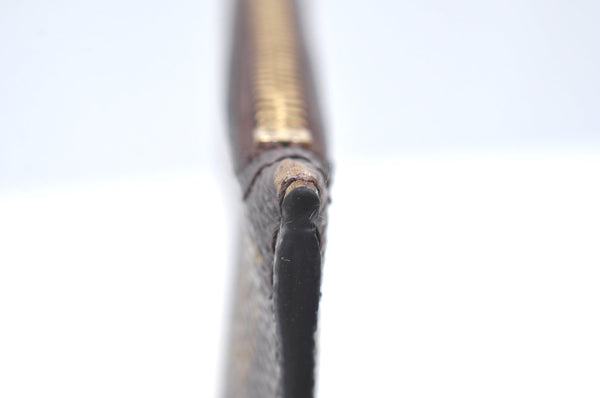 Authentic Louis Vuitton Monogram Neverfull Pouch Purse Clutch Bag LV K4424