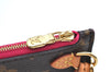 Authentic Louis Vuitton Monogram Neverfull Pouch Purse Clutch Bag Pink LV K4425