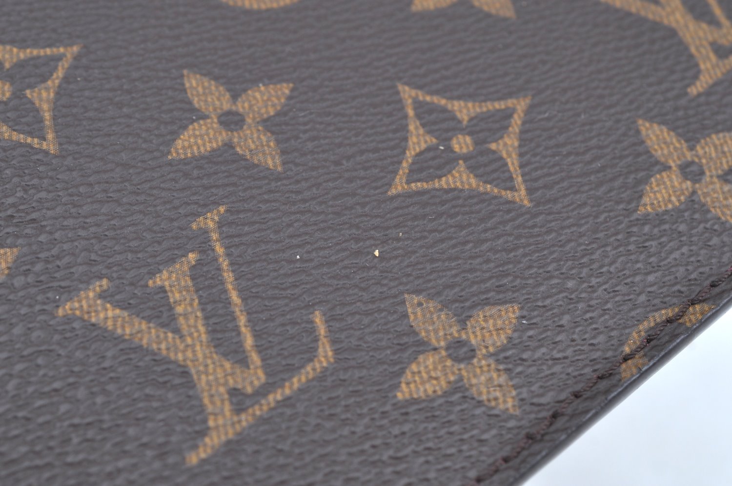 Authentic Louis Vuitton Monogram Neverfull Pouch Purse Clutch Bag Pink LV K4425