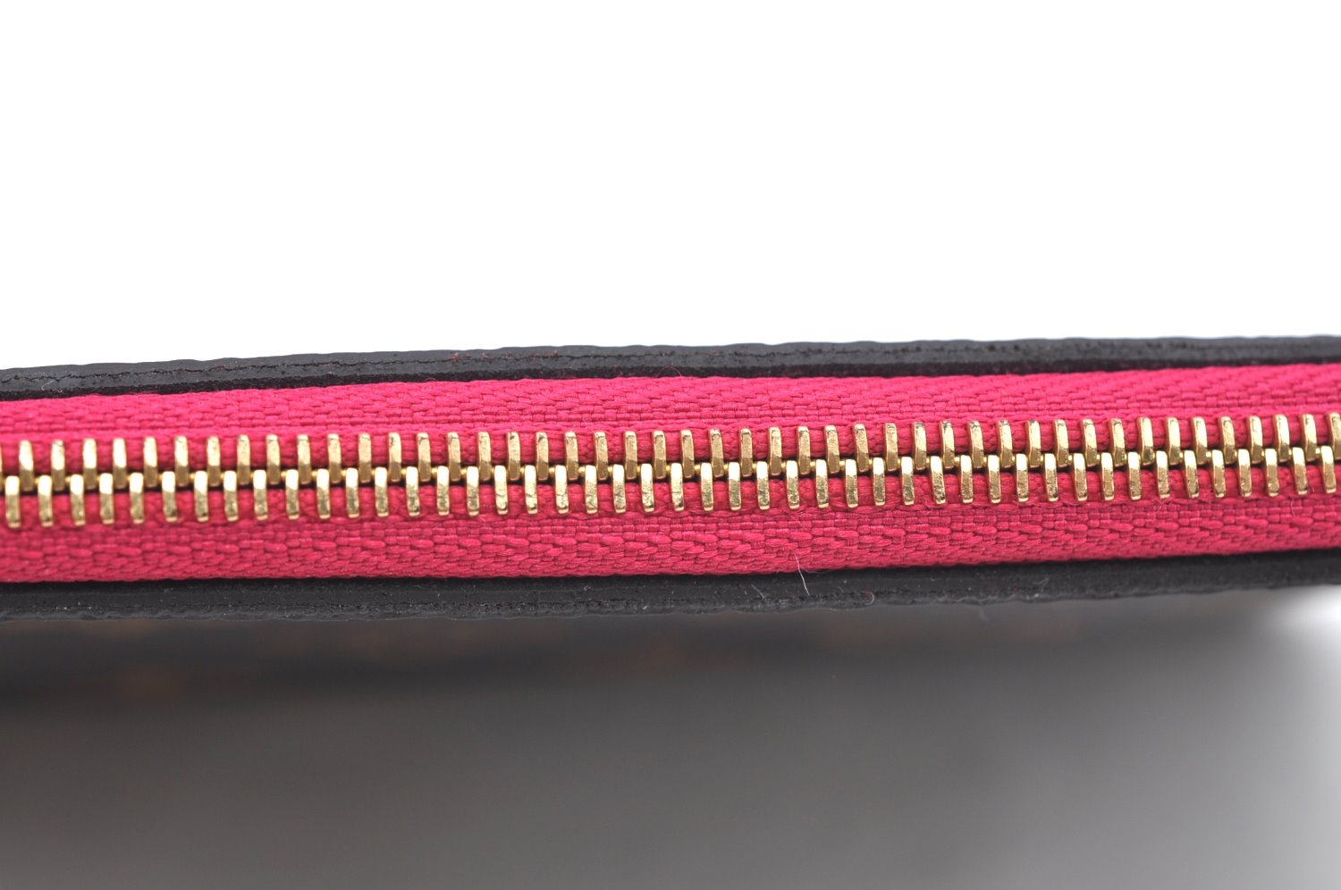 Authentic Louis Vuitton Monogram Neverfull Pouch Purse Clutch Bag Pink LV K4426