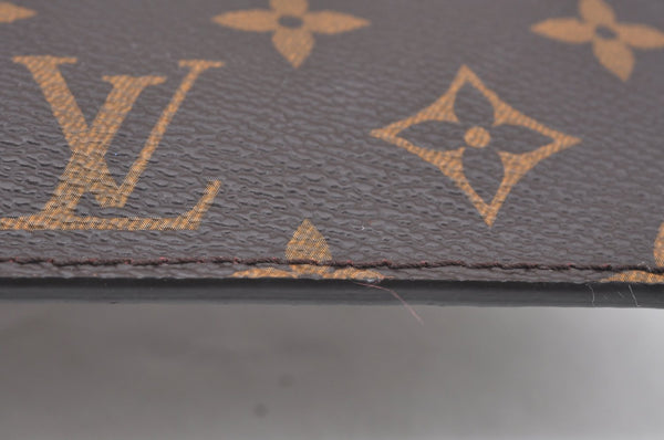 Authentic Louis Vuitton Monogram Neverfull Pouch Purse Clutch Bag Pink LV K4426