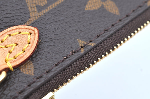 Authentic Louis Vuitton Monogram Neverfull Pouch Purse Clutch Bag LV K4429